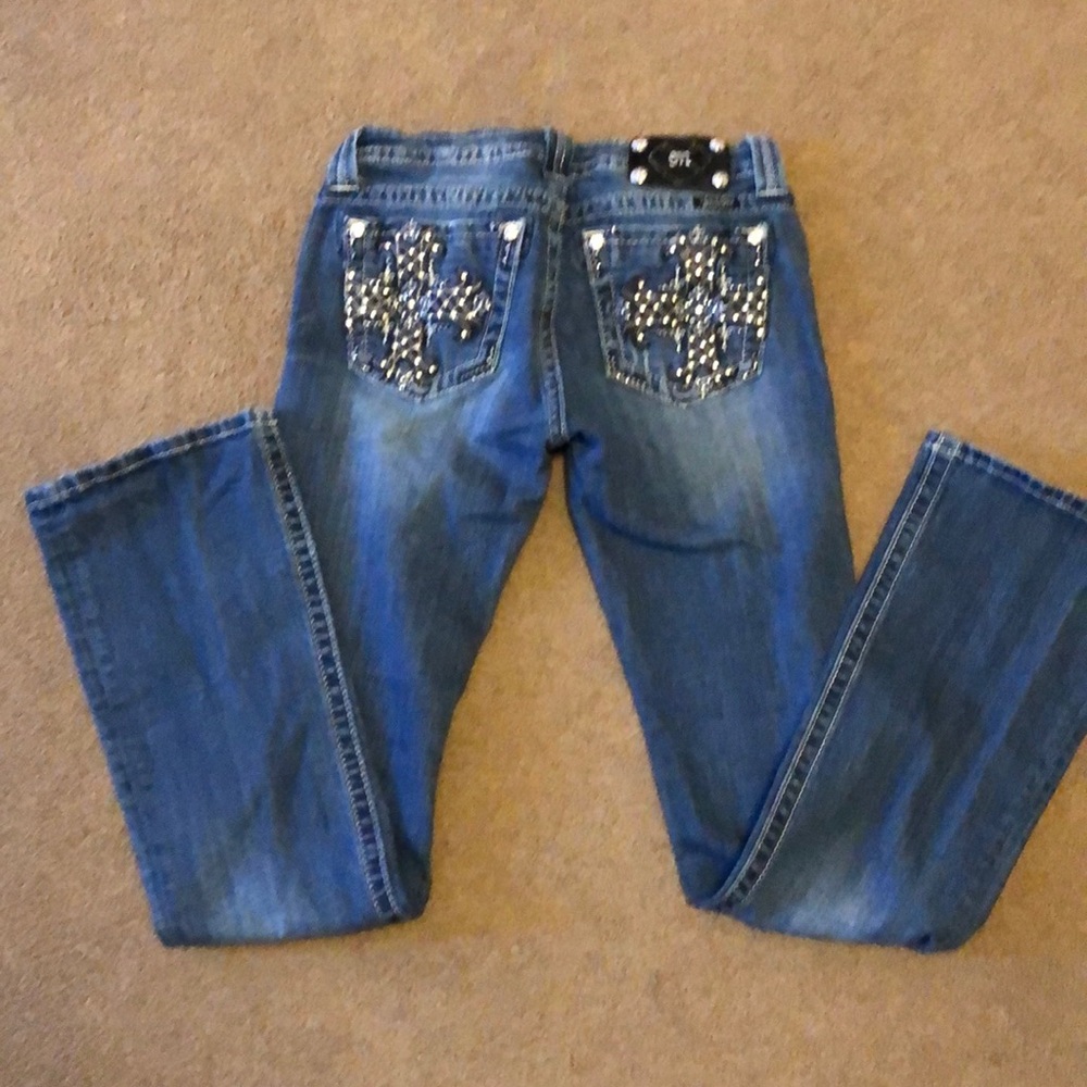 Miss Me Mid Rise Boot Cut jeans